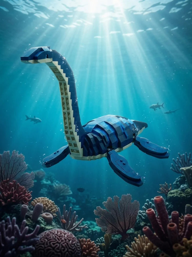 🦖 Jurassic Dinosaur World – Dinosaures en mini-briques 3D