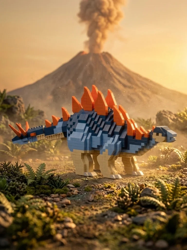 🦖 Jurassic Dinosaur World – Dinosaures en mini-briques 3D