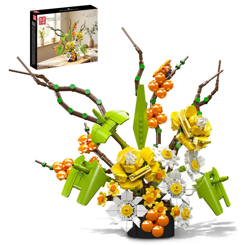 💐 Bouquet de fleurs | 905 pièces