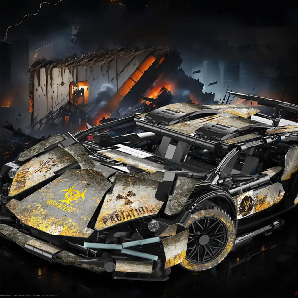 🏎️ Voiture de Sport – 1314 Pièces | Modèle Apocalypse 🧟‍♂️