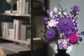 💐 Bouquet de Fleurs – Violet ou Noir & Doré 💐