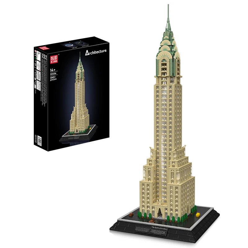 🏙️ Chrysler Building – Gratte-ciel de New York | 2265 pièces