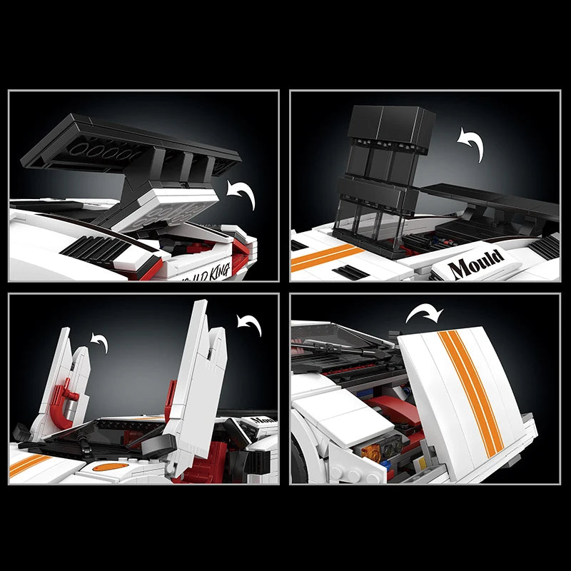 🏎️ Supercar Rétro - 1349 pièces I Supercars Italiennes