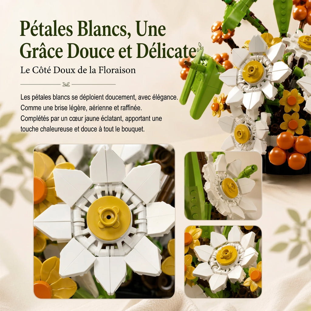 💐 Bouquet de fleurs | 905 pièces
