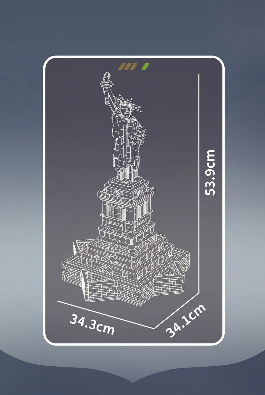 🗽 Statue de la Liberté – 2620 pièces