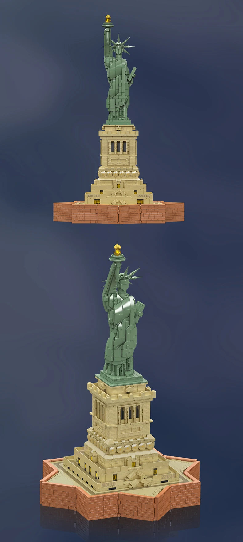 🗽 Statue de la Liberté – 2620 pièces