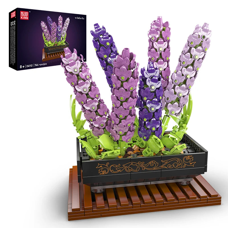 💐 Bouquet de Lavande | 744 pièces