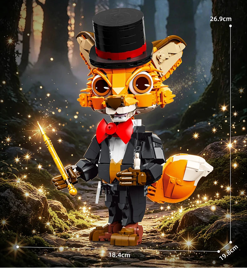 🦊 Renard magicien | 1212 pièces