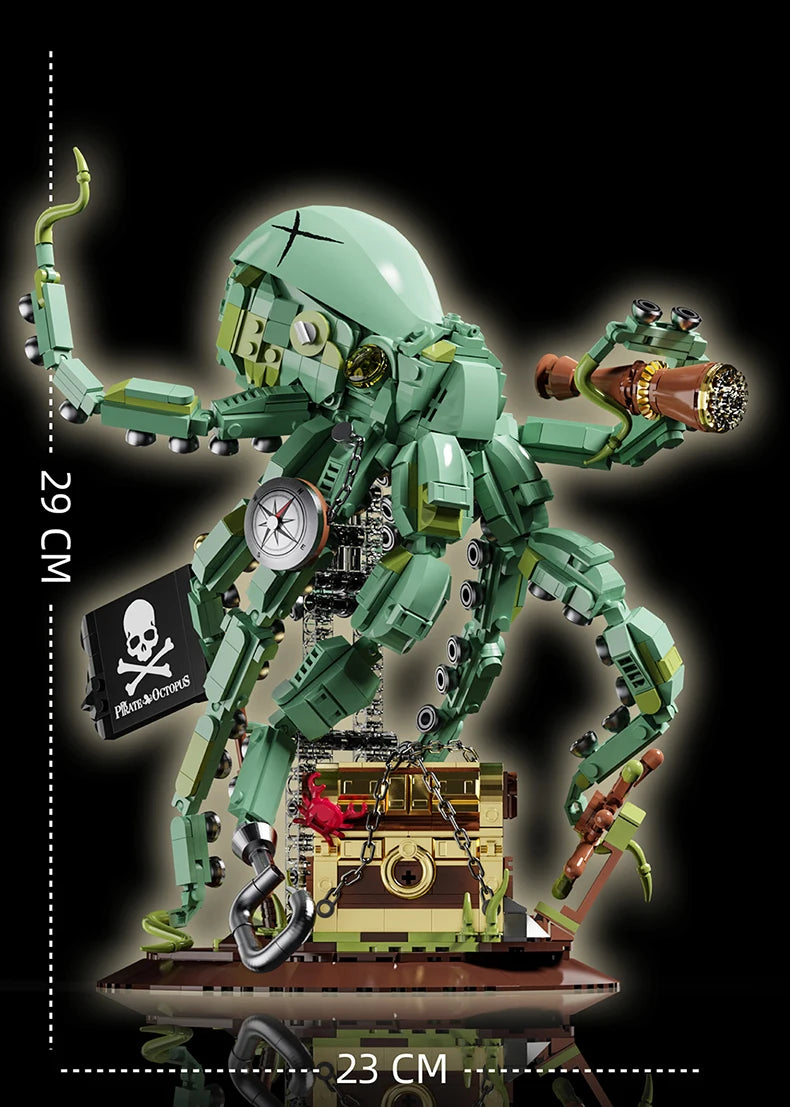 🐙 Le Kraken des Pirates | 1128 Pièces