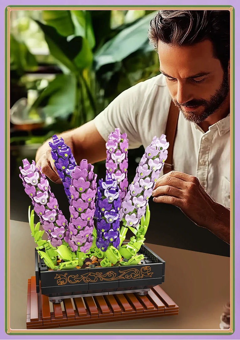 💐 Bouquet de Lavande | 744 pièces