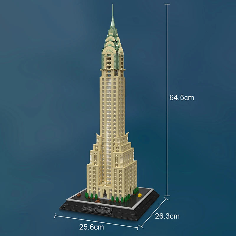 🏙️ Chrysler Building – Gratte-ciel de New York | 2265 pièces