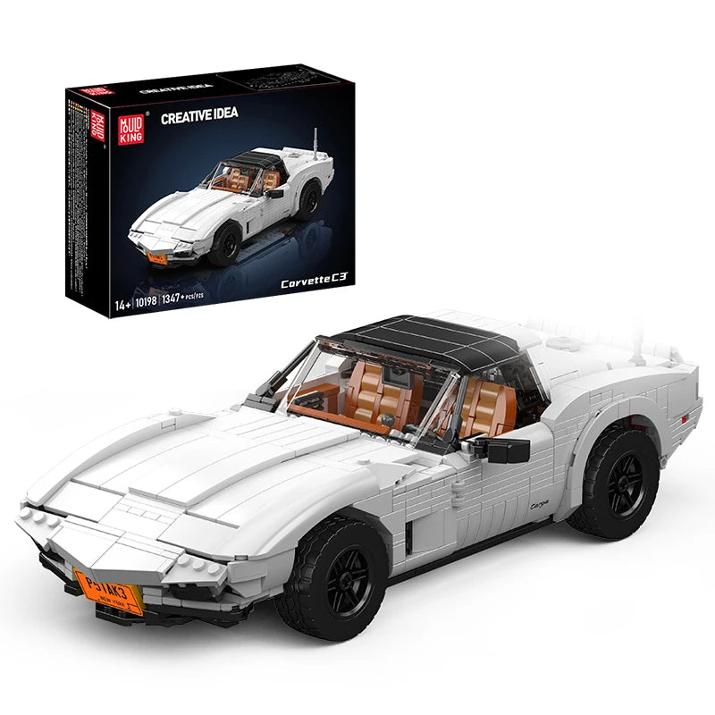 🏎️ Chevrolet Corvette C3 – Mould King 1347 pièces | Une Icône Américaine 🇺🇸