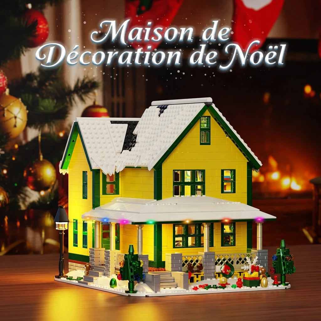 🎄 Maison de Noël lumineuse | 1367 pièces