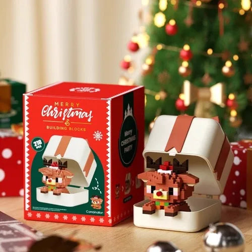 🎄 Coffrets de Noël en briques – Collection festive 🎅🐧