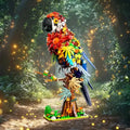🦜 Perroquet fleuri | 1100 pièces
