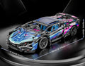🏎️ Supercar Racing – 1314 Pièces | Éclairage LED & Portes Papillon
