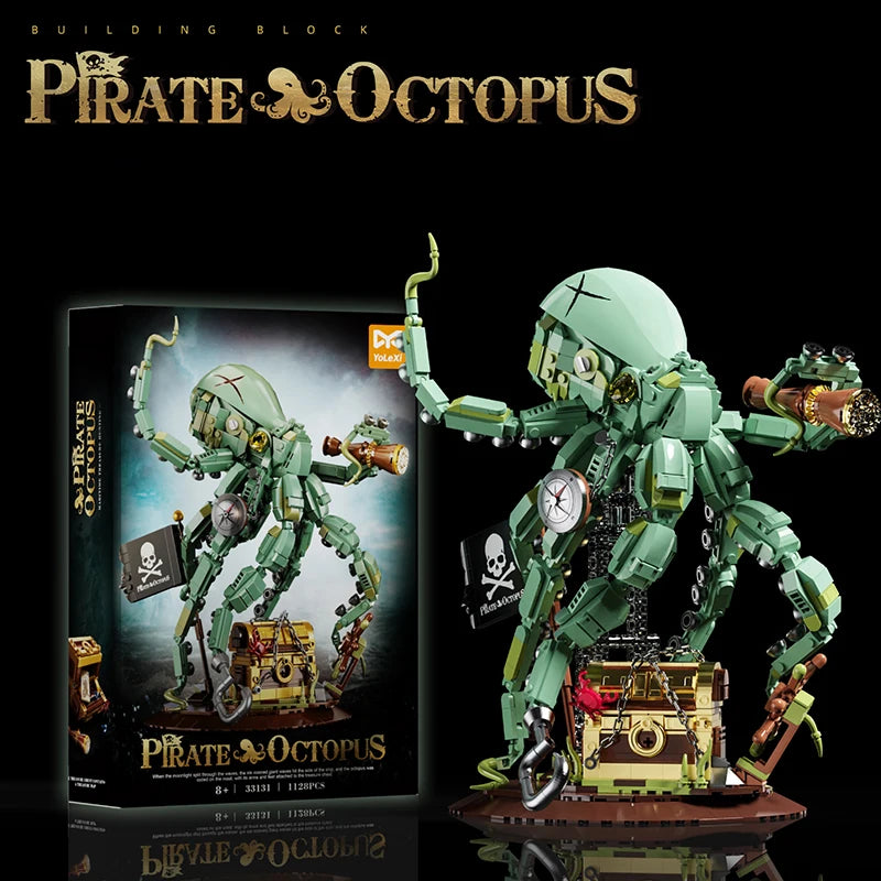 🐙 Le Kraken des Pirates | 1128 Pièces
