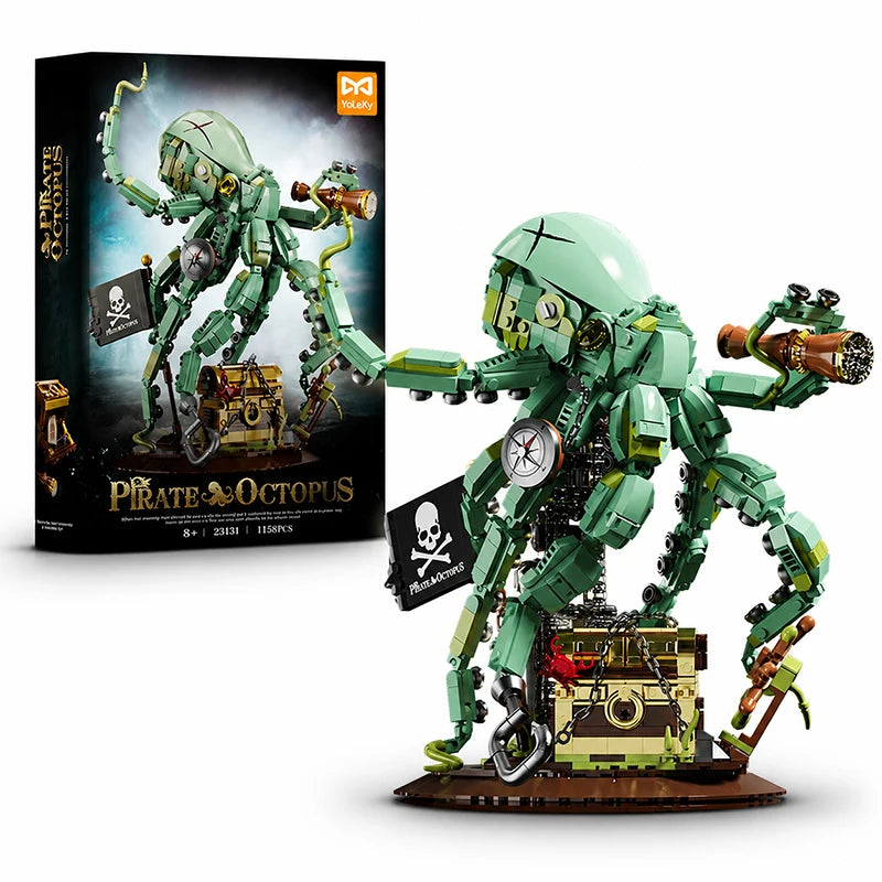 🐙 Le Kraken des Pirates | 1128 Pièces