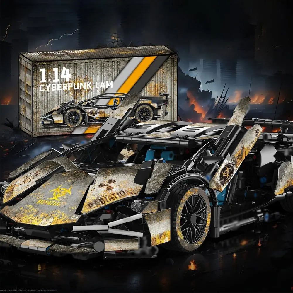 🏎️ Voiture de Sport – 1314 Pièces | Modèle Apocalypse 🧟‍♂️
