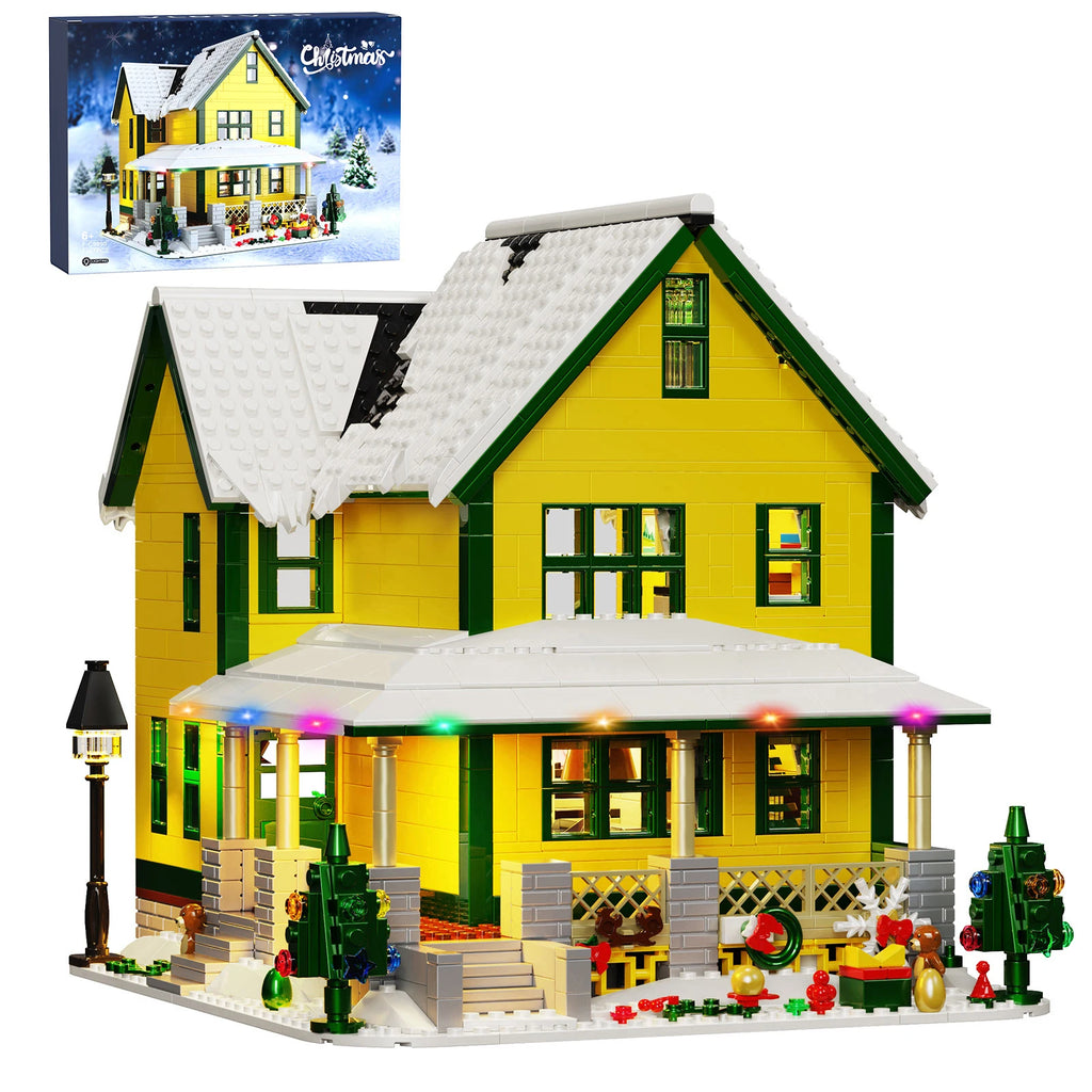 🎄 Maison de Noël lumineuse | 1367 pièces