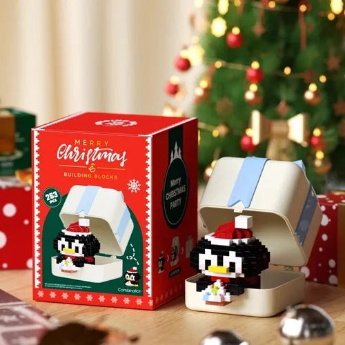 🎄 Coffrets de Noël en briques – Collection festive 🎅🐧
