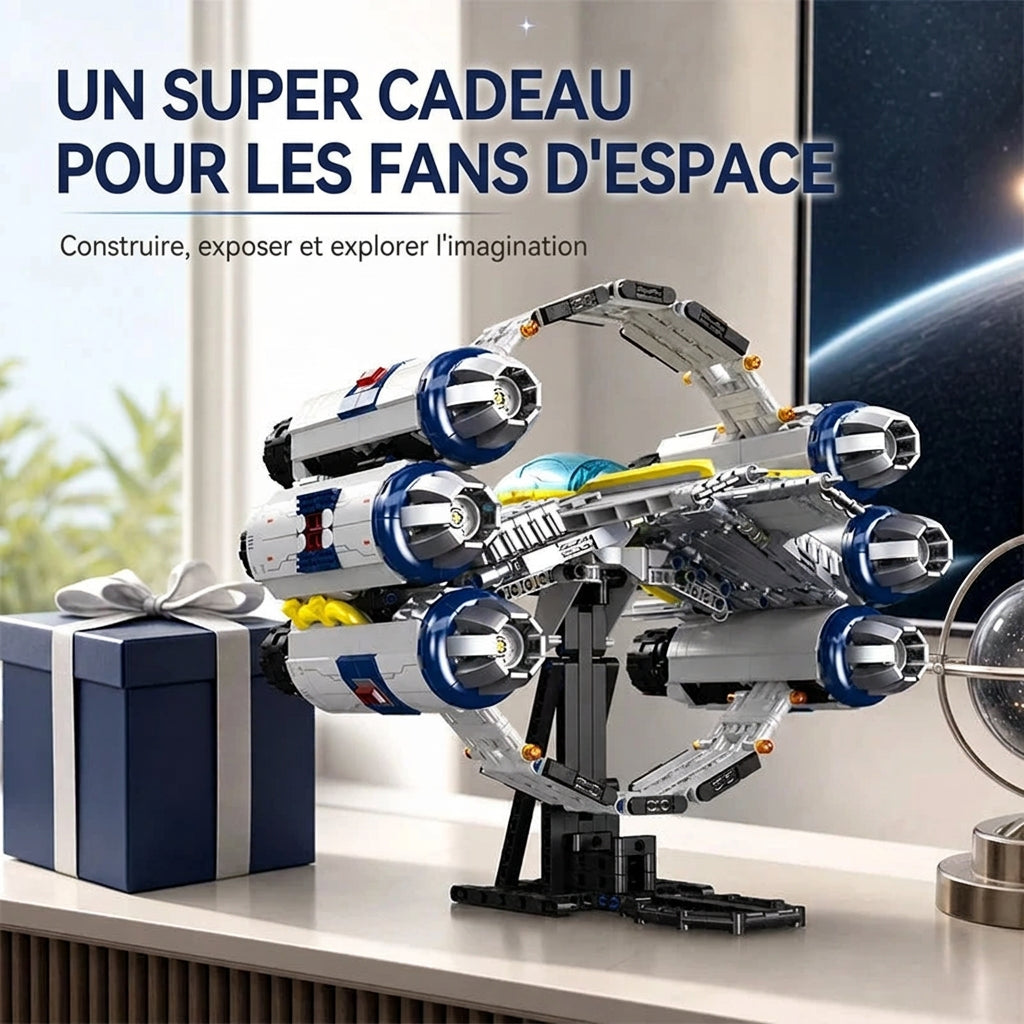 🚀 Vaisseau galactique Starfighter | 1896 pièces