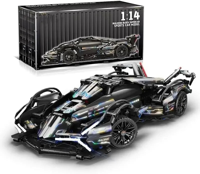 🏎️ Supercar Noire | 1148 pièces