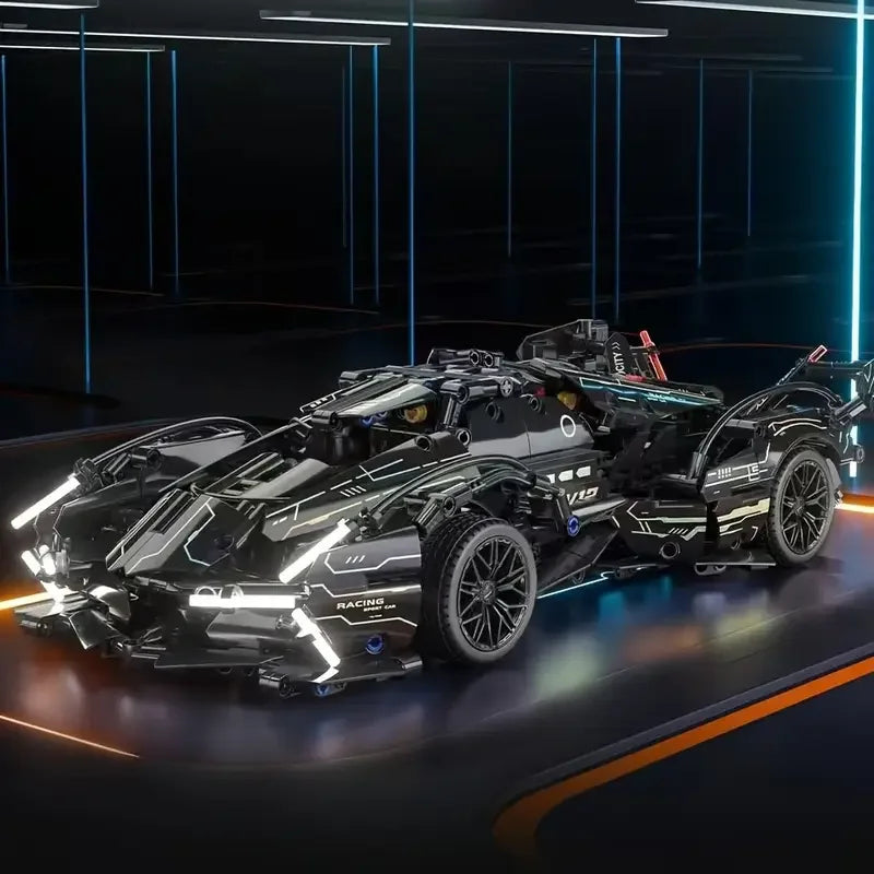 🏎️ Supercar Noire | 1148 pièces