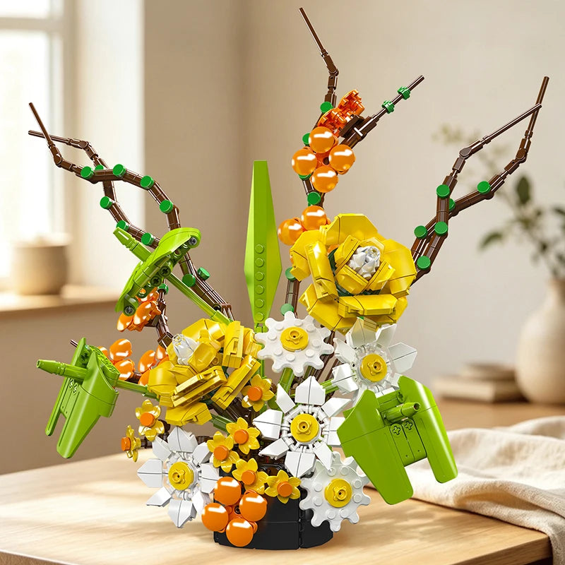 💐 Bouquet de fleurs | 905 pièces