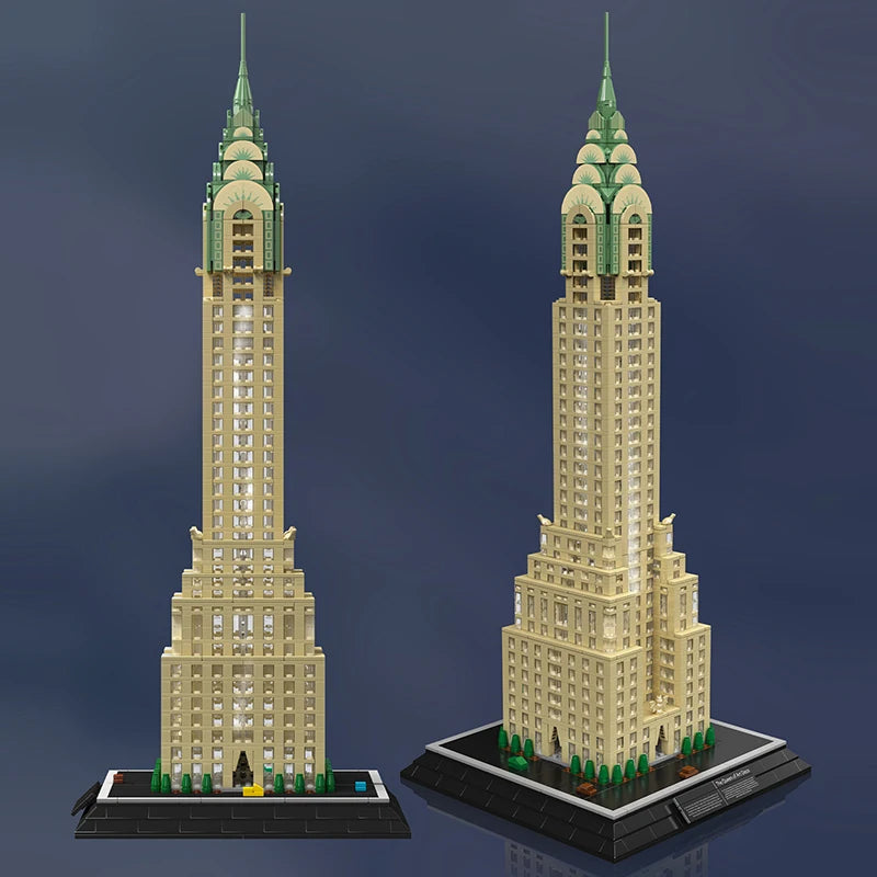 🏙️ Chrysler Building – Gratte-ciel de New York | 2265 pièces